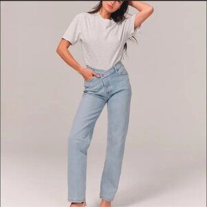 Abercrombie "The Dad" High Rise Curve Love Jeans